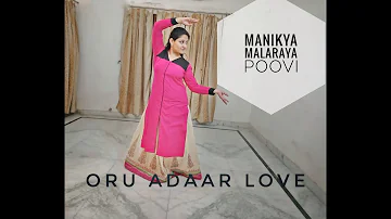 Manikya Malaraya Poovi Dance | Oru Adaar Love | Priya P. Varrier | Srishti Agarwal Choreography