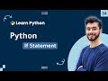 Python If Statement #34 | كورس تعلم لغه بايثون