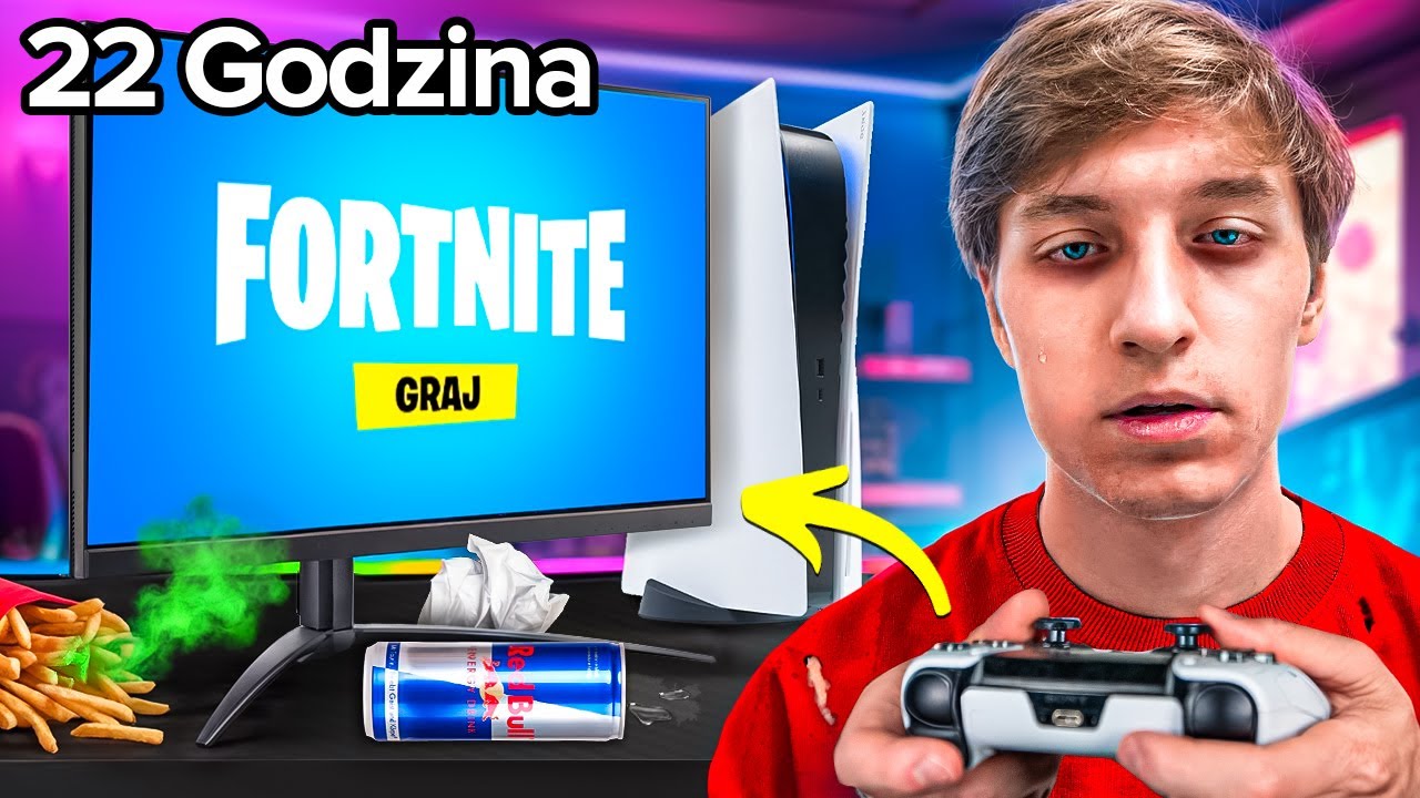 Zostaliśmy PADOWCAMI na 24 GODZINY w Fortnite