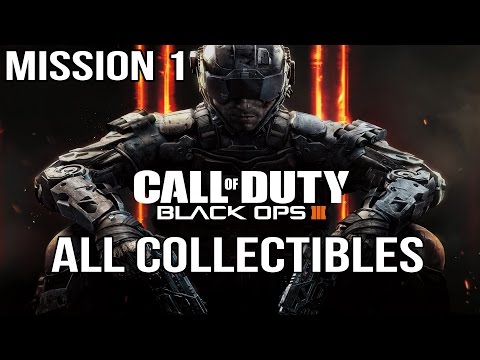 Call of Duty Black Ops 3 - Mission 1 - All Collectibles Guide (Curator Trophy/ Achievement)