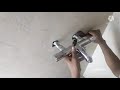 shower pannel fitting