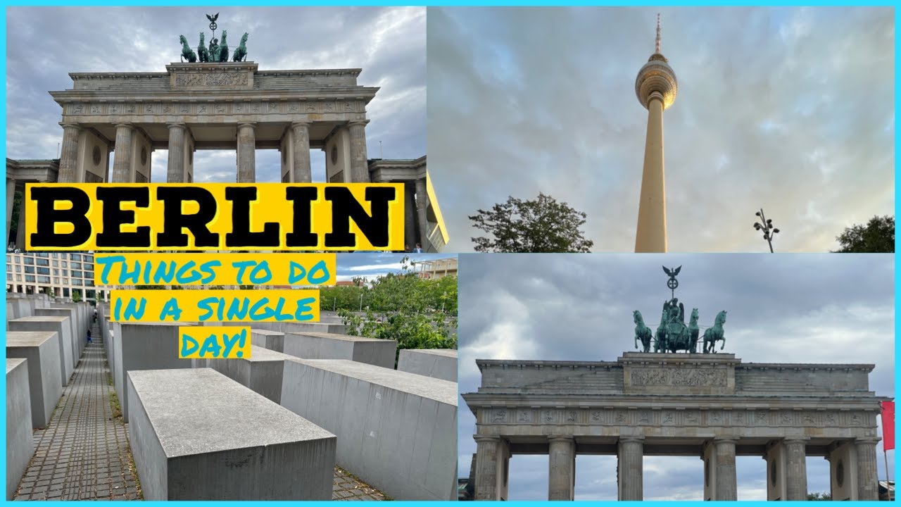 Berlin Travel Vlog: 24 Hours in Germany's Capital | Attraction,Food and Culture! #Berlin #TravelVlog