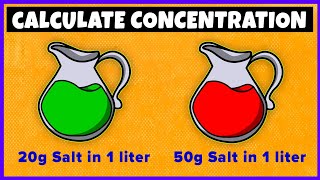 Concentration | How to Calculate Concentration of a Solution?