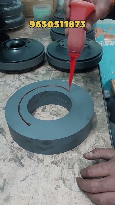 speaker magnet making #speaker magnet#magnet #speakerspareparts #shortsfeed #feed