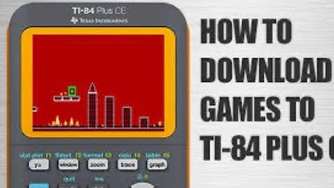 How to download games on any calculator! |Mario, geometry dash| simple and easy