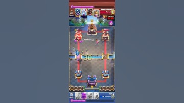 #lokjj Firecracker & Mega Knight vs Electro Dragon & Barbarians in 9800 Trophy Road - Clash Royale
