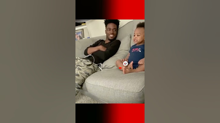 This baby having the Best Talk with his dad