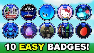 [EVENT] How to get *10* EASIEST BADGES in THE HUNT! (Full Guide) [ROBLOX]