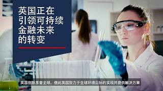 The UK: supporting the global growth of green finance - Mandarin subtitles