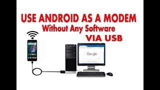 How to share Mobile Internet On Pc Via USB Without Any Software - Usb Tethering screenshot 4