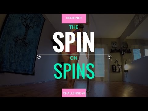 #8 Beginner Pole Challenge- Outside Pirouette Spin Tutorial