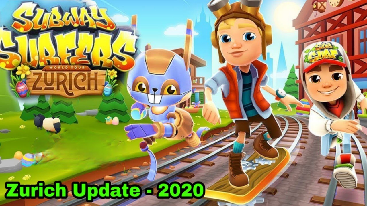 Subway Surfer | Zurich 2020 | Hunt word TRAIN Complete