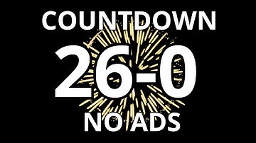 26-Second Countdown Timer | Perfect for Quick Tasks and Alarms