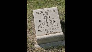 PTE. Cecil Howard Pink 153114 R.C.A.S.C. July 8, 1952 Aged 66 Years PTE. Cecil Howard Pink 153114 R.C.A.S.C. July 8, 1952 Aged 66 Years