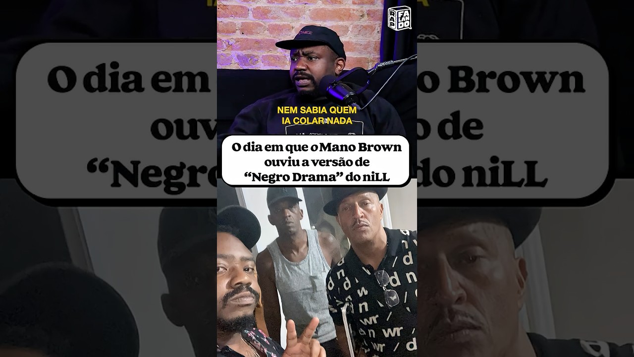 ELE FEZ "NEGO DRAMA PT 2" E O MANO BROWN OUVIU! 