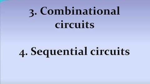 CBSE NET COMPUTER SCIENCE: WHAT TO READ IN DIGITAL LOGIC DESIGN