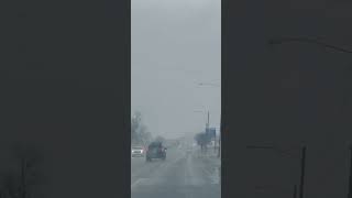 Miren cómo empieza la tormenta de nieve #asmr