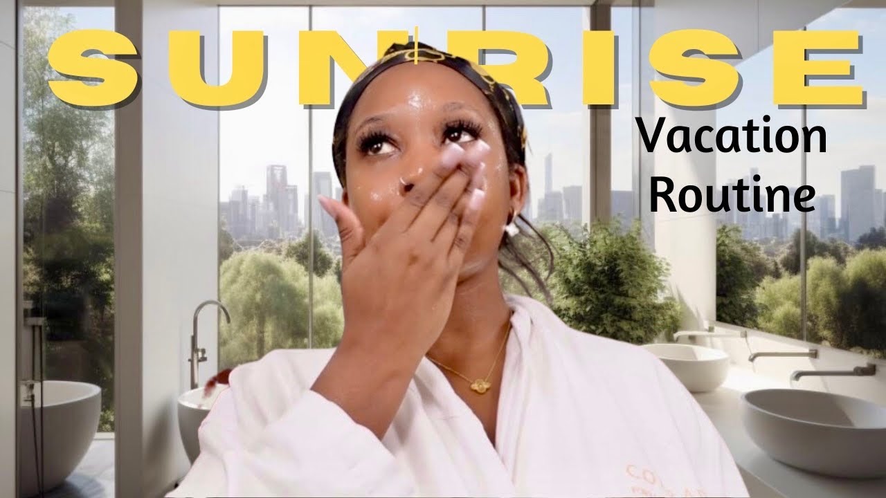 vacation {chit chat} morning routine, he flew me out, being intentional ...