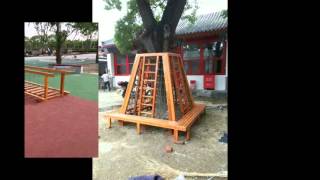 Project of wooden playground from Angel playground equipment, Welcome to check more on www.angelplayground.com.