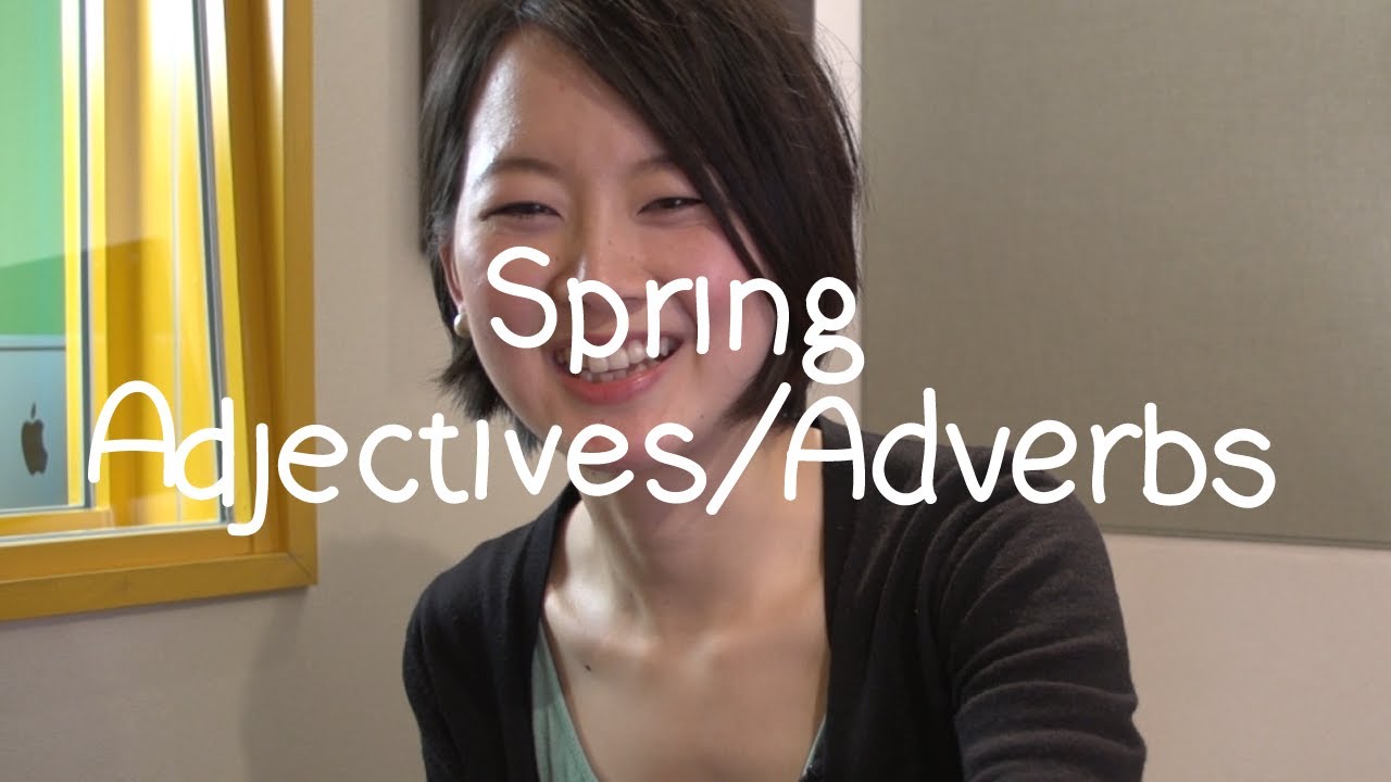 japanese food Weekly Japanese Words with Risa - Spring Adjectives and Adverbs