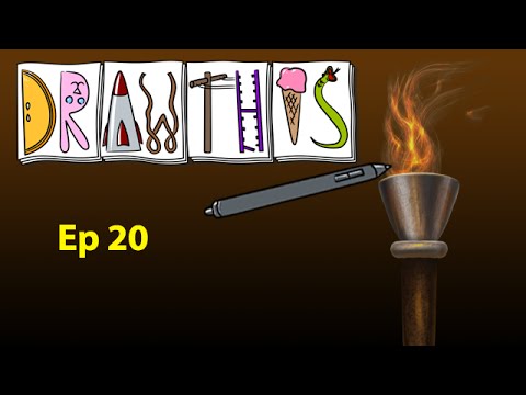 How To Draw A Torch - Digital Painting with Corel Painter - How To Draw A Torch - Digital Painting with Corel Painter