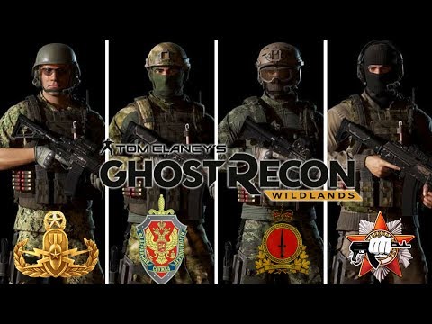 Ghost Recon Wildlands Special Forces Uniform Future Warfare Irish Rangers Us Army Yamam Swat Youtube - roblox russian spetsnaz uniform