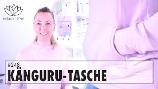 Kängurutasche / Bauchtasche annähen | mit Anna von einfach nähen