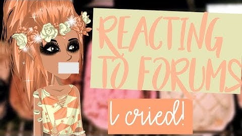 REACTING TO MSP UK FORUMS! | I CRIED!