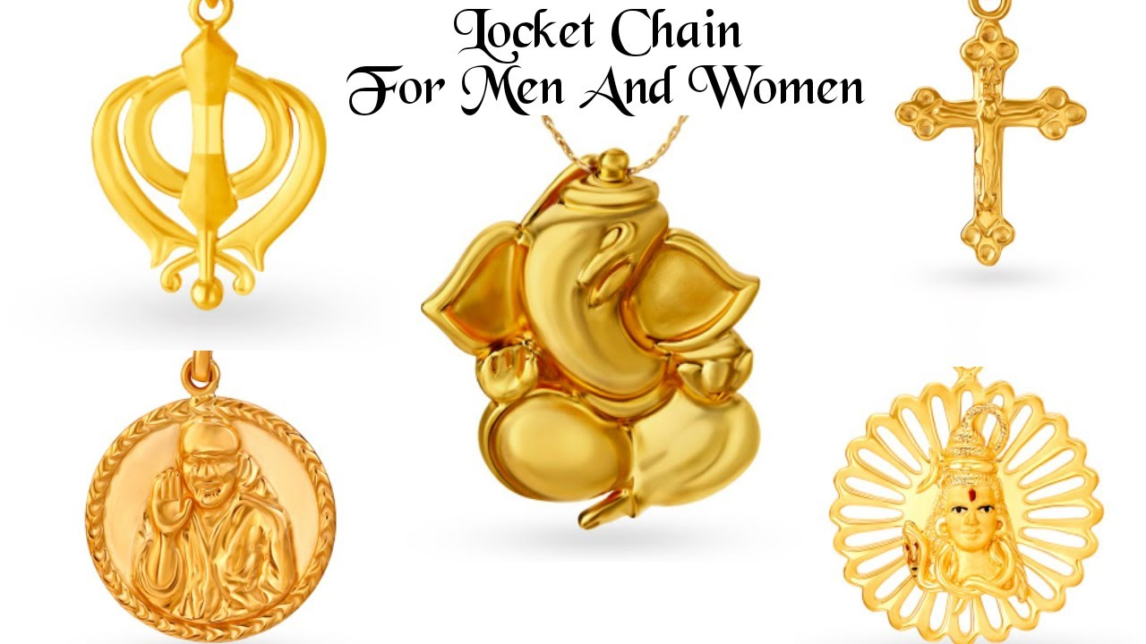 Gold Locket Chain Design | Gold Locket 