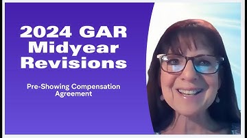 💥 2024 GAR Midyear Revisions - Pre Showing Compensation Agreement 💥 #newcontractforms