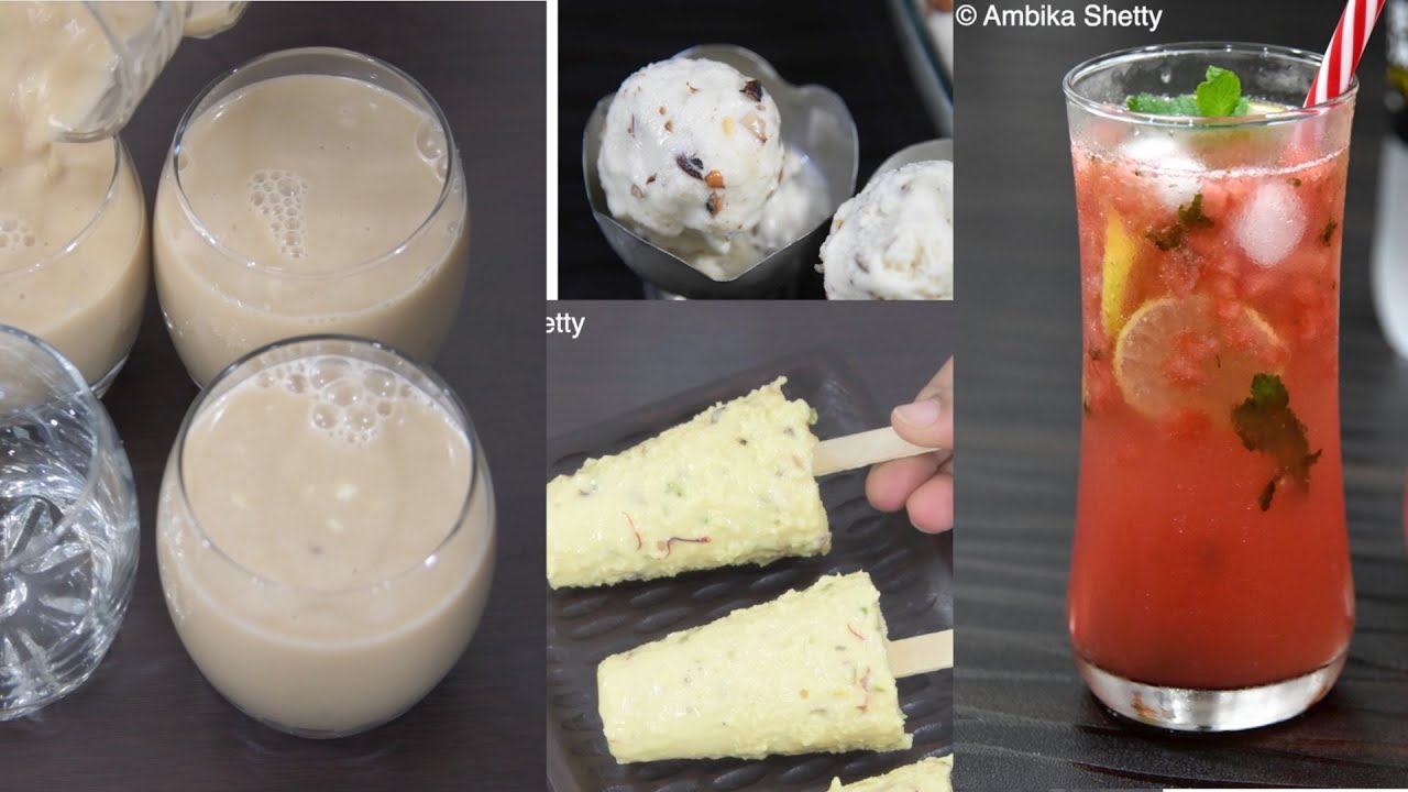4 refreshing summer recipes | best summer recipes | mojito | ice cream