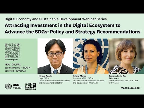 Attracting Investment in the Digital Ecosystem to Advance the SDGs