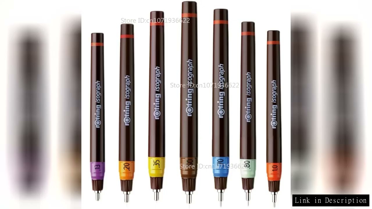 German Rotring Original Isograph Syringe Pen 0.2/0.3mm Drawing Pen Professional Hand-drawing Enginee