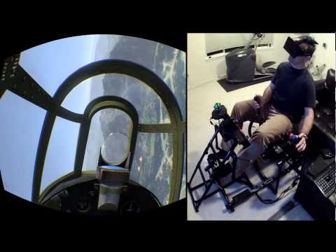 Full Real Battle - War Thunder with Rift / Max Flight Stick / Razer Hydra / Tridef / Opentrack