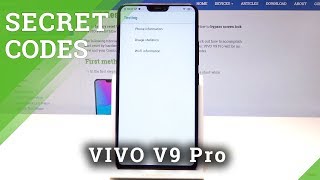 Secret Codes  VIVO V9 Pro - Enable Hidden Vivo Menu