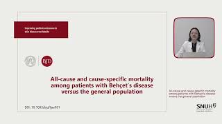 All-cause and cause-specific mortality in Behçet disease, S.R. Choi et al.