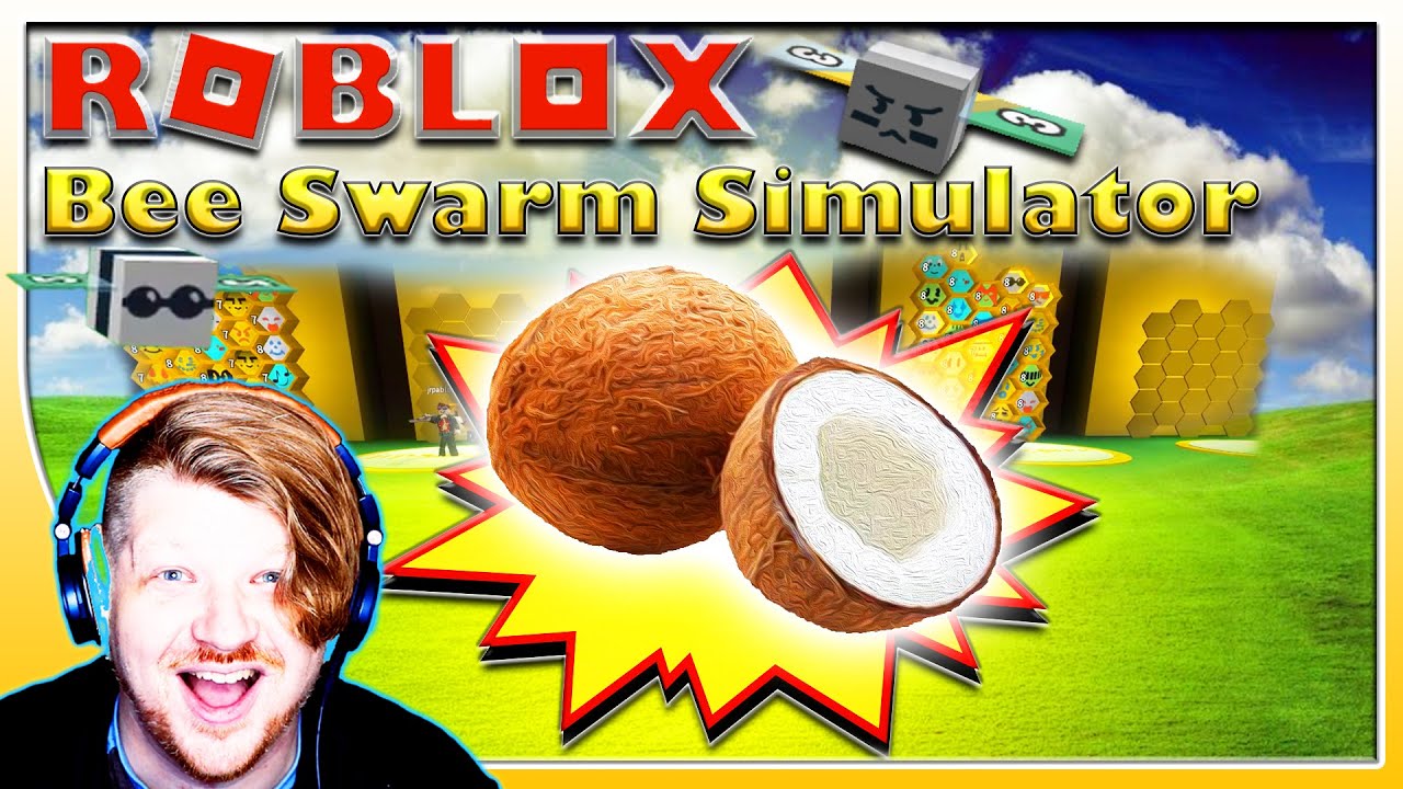 Roblox Bee Swarm Simulator Update Coconut Field Gameplay Youtube - roblox coconut