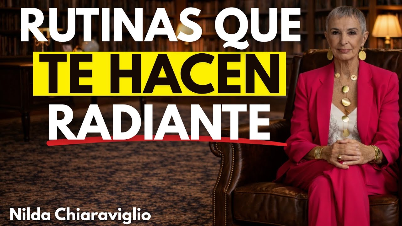 7 Hábitos Que Mantienen Radiante a una Mujer Mayor i Nilda Chiaraviglio