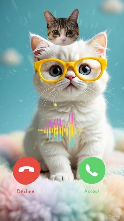 Cute Baby Cat Ringtone Effect 🎶 🎶 Baby Cat Calling Me #ringtone #cat #shorts