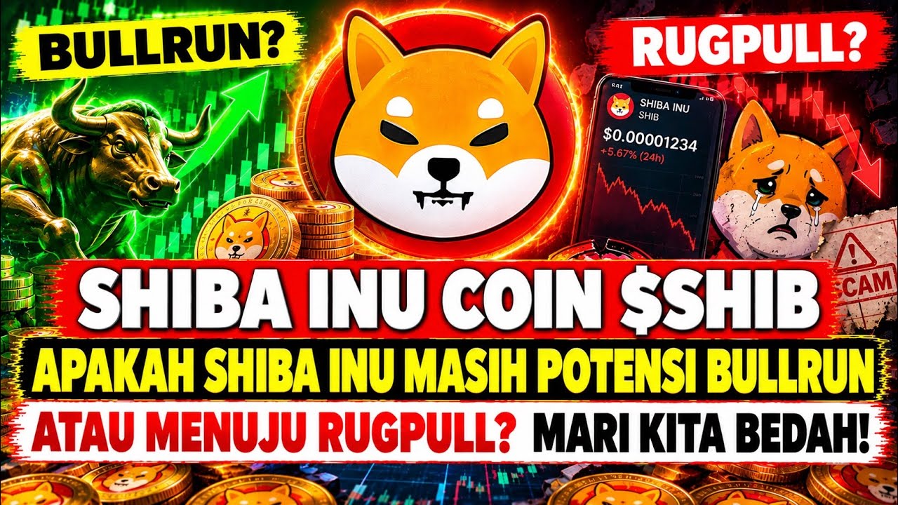 Shibba Coin SHIBA INU COIN $SHIB || APAKAH SHIBA INU MASIH POTENSI BULLRUN ATAU ...