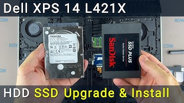How to Replace Dell XPS 14 L421X Hard Drive with SSD – Step-by-Step DIY Tutorial