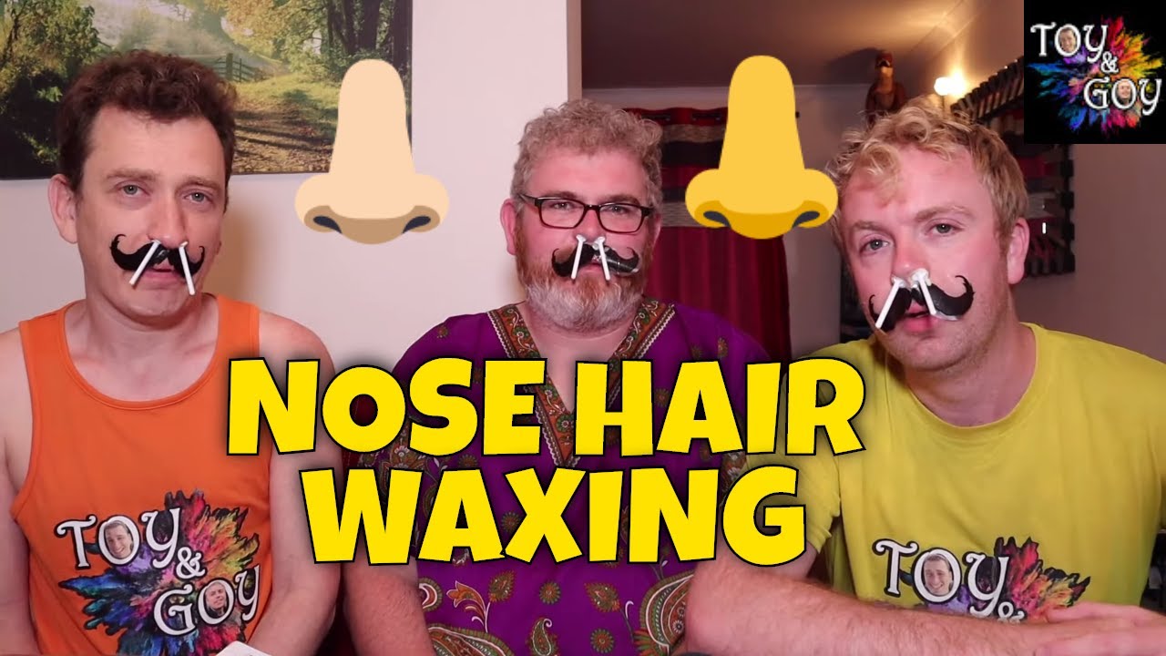 NOSE HAIR WAXING YouTube