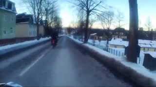 Simson Wintertime - riding in the Snow |S51,S50, Schwalbe KR51 | Erzgebirge | HD