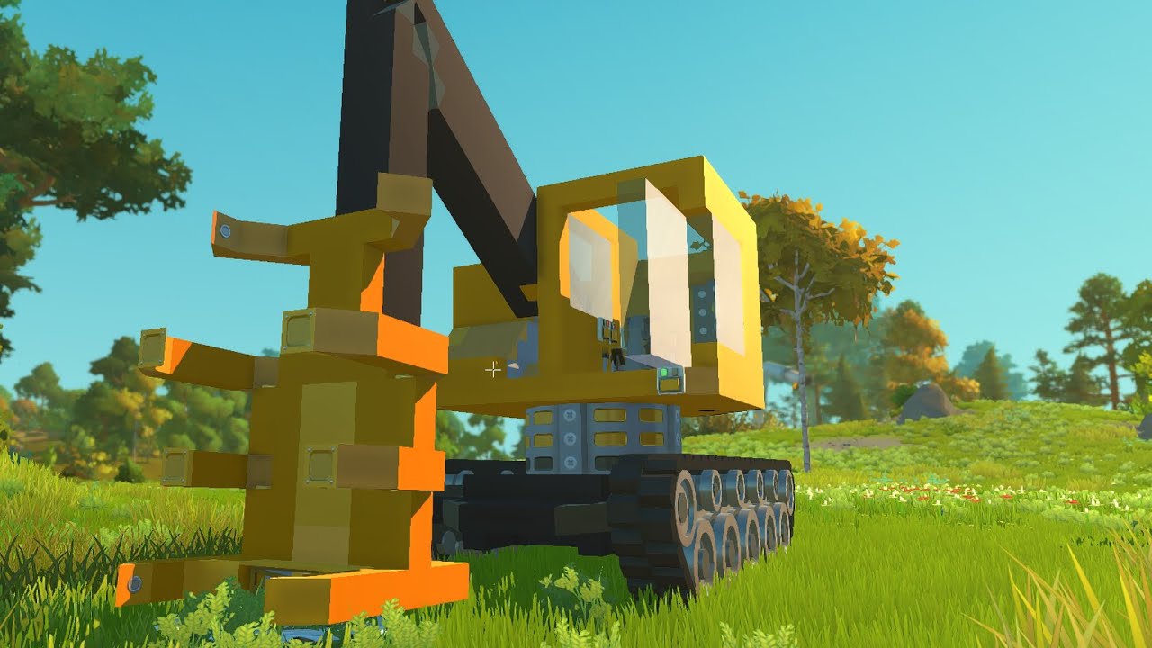Finishing my buncher on Scrap Mechanic