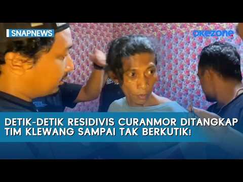 Menegangkan! Residivis Curanmor Ditangkap Tim Klewang Sampai Tak Berkutik | Snapnews