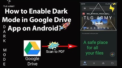 Drive DARK MODE | Google Drive | Cloud Storage | Upload file | PDF |