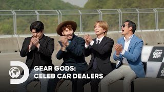Which team will get the highest bid? | Gear Gods: Celeb Car Dealers