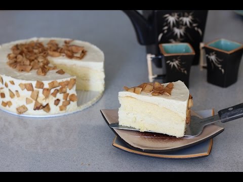 DURIAN MOUSSE CAKE - Bánh mousse sầu riêng | Helen's Recipes