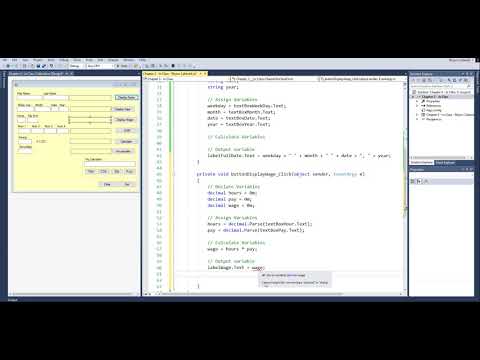 C#   Chapter 3   Processing Data   Part 8