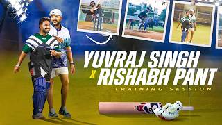 Batting Session With Yuvi Paaji